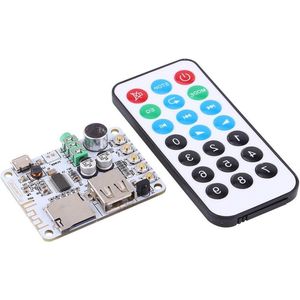 Draadloze Bluetooth audio receiver board stereo versterker-USB MP3-decoder-speler-microfoon .