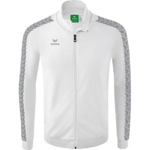 Erima Essential Team Tracktop Jack Kinderen - Wit / Monument Grey | Maat: 140