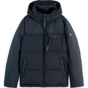 Scotch & Soda HOODED PUFFER JACKET Heren Jas - Maat M