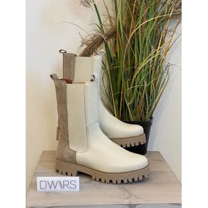 DWRS Laarzen Bochum Offwhite/Beige - maat 41