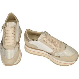 Dlsport -Dames - off-white-crÈme-ivoorkleur - sneakers - maat 37
