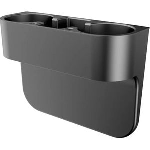 Auto Organizer - Bekerhouder Auto - drankhouder auto - Auto accessoires - Cupholder - blikjeshouder - autoaccessoires - Koffiehouder - Zwart
