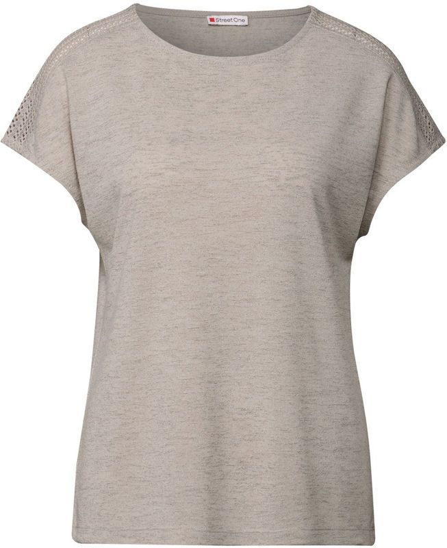 A323146 LTD QR linen look shirt w.l