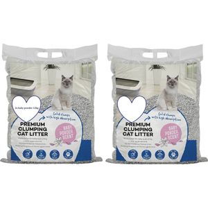 Kattenbakvulling - Klontvormend - Babypoeder - 24kg