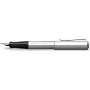 Faber-Castell vulpen - Hexo - zilver - F - FC-150511