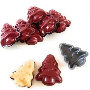 Bakvorm Mini Cakes - Kerstboom 20 stuks - Cake Vorm Mini Vormen - Cupcake Muffin Cake - Anti-aanbaklaag & Hoge Weerstand - Ovenvorm Bakaccessoires Muffin tin