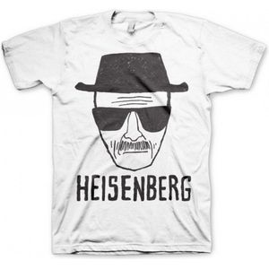 T-shirt Breaking Bad Heisenberg wit Xl