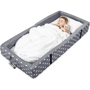 Reisbedje voor Peuters Draagbaar Opvouwbaar met Bumpers - Co Sleeper