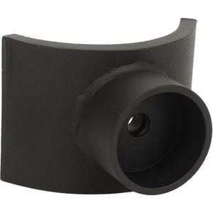 Stevig-Ijzeren Hydraulisch Hefaszadel voor 3 Inch Buis - 12 Ton Adapter - Past op 15 Inch of Kleiner Hefplatform - Fleskrikadapterzadel .