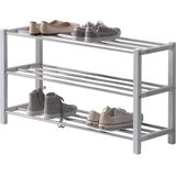 Acaza Schoenenrek Samedi - Ideaal voor Inkomhal en Slaapkamer - 80x29x45cm - Wit