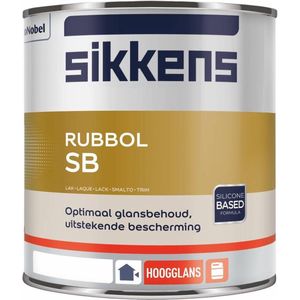 Sikkens Rubbol SB RAL7021 Zwartgrijs 1 Liter