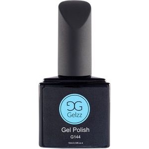 Gelzz Gellak - Gel Nagellak - kleur Love for Jeans G144 - Blauw - Dekkende kleur - 10ml - Vegan