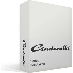 Cinderella - Hoeslaken - Flanel - 140x200/210 cm - Ivory