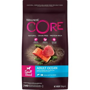 Wellness Core Grain Free Dog Small Breed Ocean - Zalm - Hondenvoer - 1,5 kg