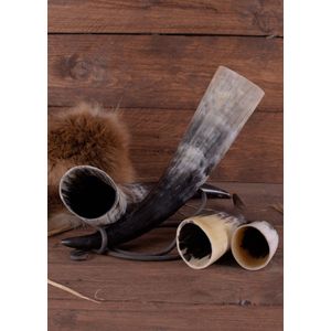 Drinkhoorn - Drink hoorn - 0,3L - Natuur hoorn - LARP - live Action Role Play - Accessoires - Larpcenter.nl - Cadeau - Viking - Keltisch