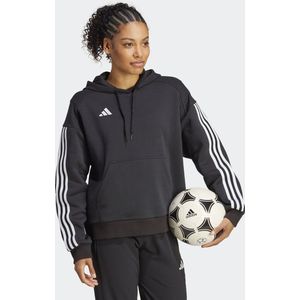 adidas Performance Tiro 23 Competition Katoenen Hoodie - Dames - Zwart- M