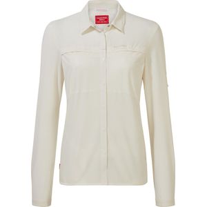 Craghoppers - UV blouse voor vrouwen - Lange mouwen - Pro - Blauw/Groen - maat XL (44)
