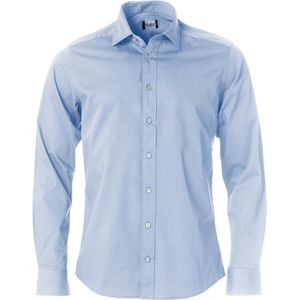 Clique Luxe modern Overhemd Clark maat M kleur Licht Blauw
