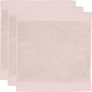 Seahorse Pure - Badmat - 50 x 60 cm - Pearl Pink - Set van 3