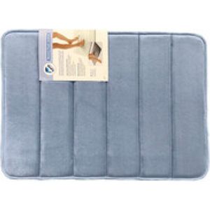 BABYLON microtex badmat 43x61cm ijsblauw
