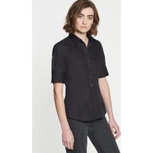 Seidensticker blouse schwarze rose Zwart-38 (M)
