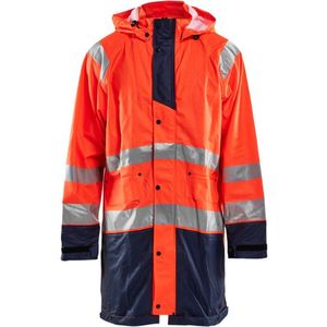 Blaklader Regenjas High vis LEVEL 1 4324-2000 - High Vis Oranje/Marineblauw - M