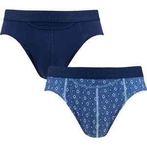 HOM HO1 2P herenslips jonas blauw