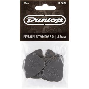 Dunlop Nylon Standard .73 Plectrum 12-Pack - Plectra