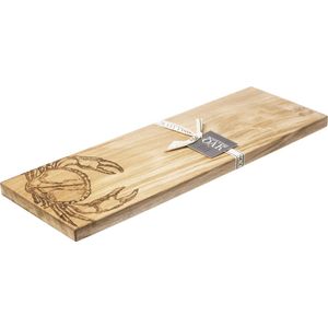 Serveerplank Krab - 45x15 - Schots Eikenhout - Scottish Made