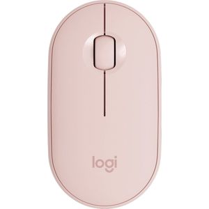 Logitech Pebble M350 - Draadloze Muis - Bluetooth - Roze