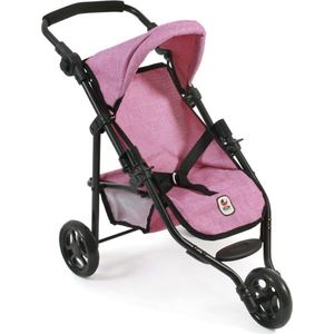 Bayer Chic 2000 - Poppenwagen Jogger Lola - Pink Jeans