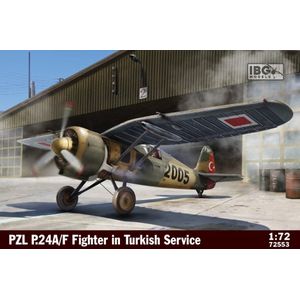 1:72 IBG Models 72553 PZL P.24A/F Fighter in Turkish service Plastic Modelbouwpakket