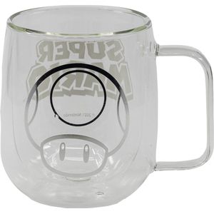 SUPER MARIO - Glass Mug - 290 ml