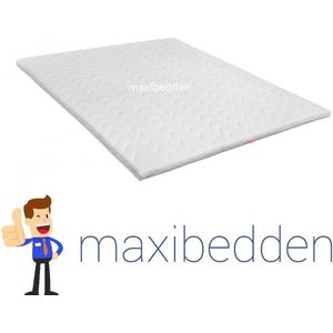 120x190 Topmatras - 6cm dik - Traagschuim Nasa Premium - Afritsbaar en wasbaar - Topper Matras Topdek - Climate Motion Control