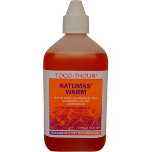 Toco Tholin Natumas Warm Massage Olie- 3 x 500 ml voordeelverpakking