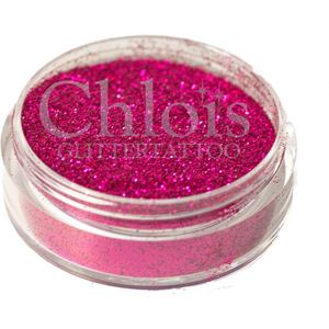 Chloïs Glitter Peach 5 ml - Chloïs Cosmetics - Chloïs Glittertattoo - Cosmetische glitter geschikt voor Glittertattoo, Make-up, Facepaint, Bodypaint, Nailart - 1 x 5 ml