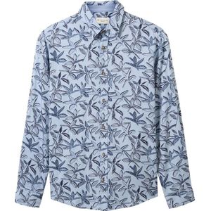 Tom Tailor Overhemd Overhemd Met Allover Print 1040984xx10 34654 Mannen Maat - 3XL