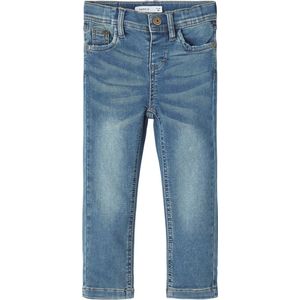 Name It mini jongens spijkerbroek SILAS Dark Blue Denim slim fit