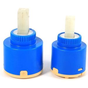 35-40mm Keramische Cartridge Water Mixer Tap Inner Control Kraanventiel - Blauw - PP Kunststof - Praktisch .