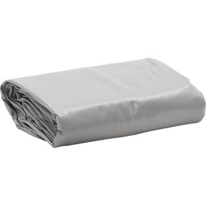 vidaXL - Dekzeil - 650 - g/m² - Ø - 3 - m - grijs