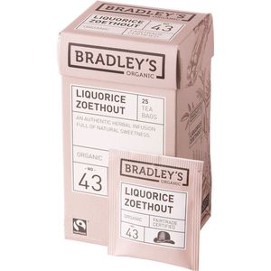 Bradley's thee - Organic - Zoethout n.43 - 100 x 2 gram