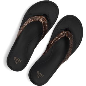 BLASZ Bella 2402 Slippers - Dames - Bronskleurig - Maat 41