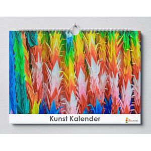 Kunst Kleur verjaardagskalender 35x24cm | Wandkalender | Kalender