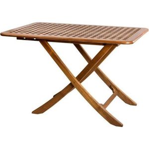 ARC Marine teakhouten inklapbare Tafel Mallorca - 3 posities - 125x80 cm