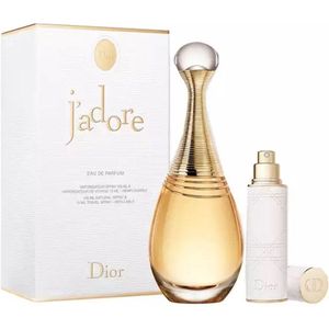 Dior J'adore Giftset - 100 ml eau de parfum spray + 10 ml eau de parfum spray - cadeauset voor dames