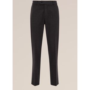 WE Fashion Heren tapered fit pantalon met dessin