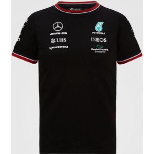 Mercedes GP Team Kids Driver T-shirt Black-128