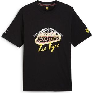 Scuderia Ferrari Special Edition Las Vegas GP T-Shirt Black-XXL - Charles Leclerc - Carlos Sainz - PUMA 2023 - Formule 1