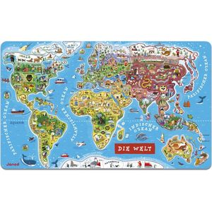 JANOD J05490 puzzel Legpuzzel 92 stuk(s) Kaarten