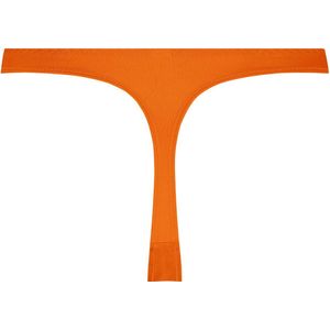 Hunkemöller Dames Lingerie String Marine - Oranje - maat M